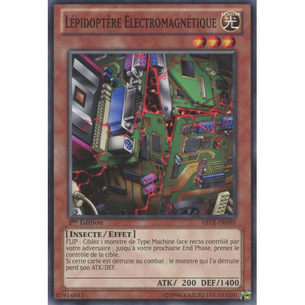 Yu-Gi-Oh TCG ABYR-FR090 C Lépidoptère Électromagnétique L'Ascension des Abysses