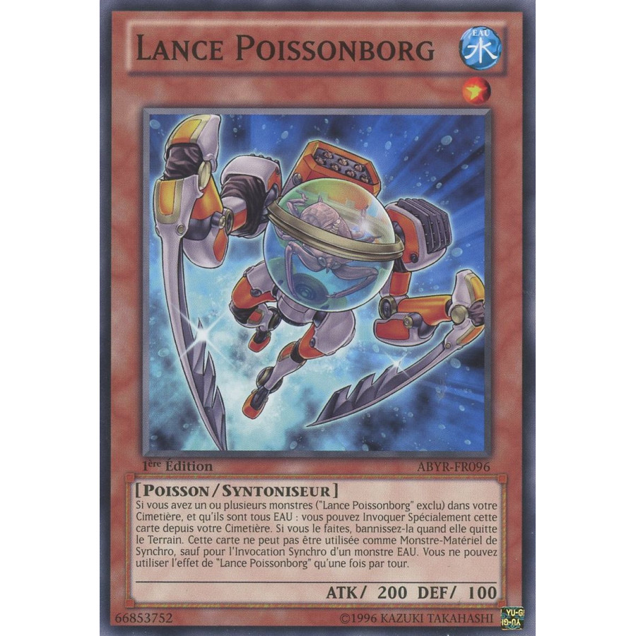 Yu-Gi-Oh TCG ABYR-FR096 C Lance Poissonborg L'Ascension des Abysses