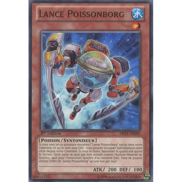 Yu-Gi-Oh TCG ABYR-FR096 C Lance Poissonborg L'Ascension des Abysses