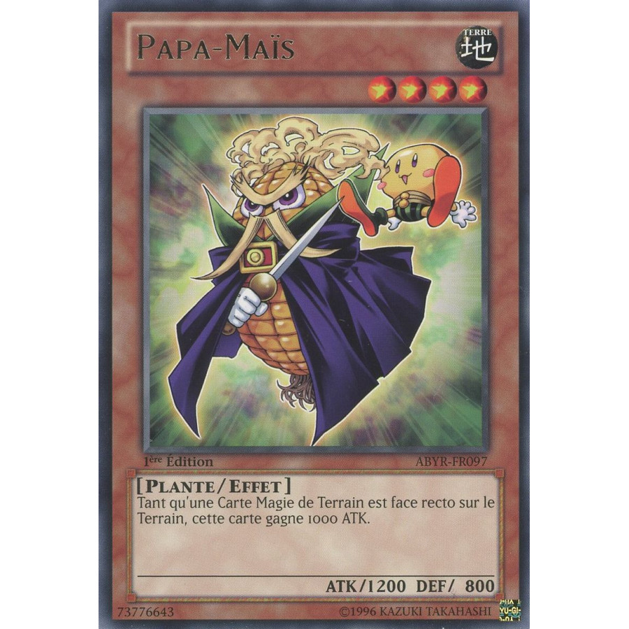 Yu-Gi-Oh TCG ABYR-FR097 R Papa-Maïs L'Ascension des Abysses