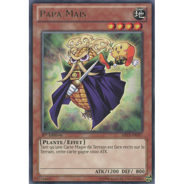 Yu-Gi-Oh TCG ABYR-FR097 R Papa-Maïs L'Ascension des Abysses
