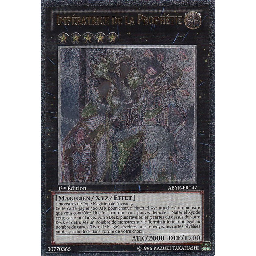 Yu-Gi-Oh TCG ABYR-FR047 UL Impératrice de la Prophétie L'Ascension des Abysses