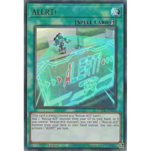 Yu-Gi-Oh TCG AMDE-EN010 UR ALERT! Amazing Defenders