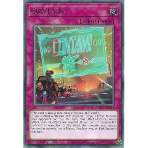 Yu-Gi-Oh TCG AMDE-EN011 R CONTAIN! Amazing Defenders