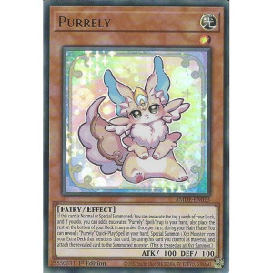 Yu-Gi-Oh TCG AMDE-EN013 UR Purrely Amazing Defenders
