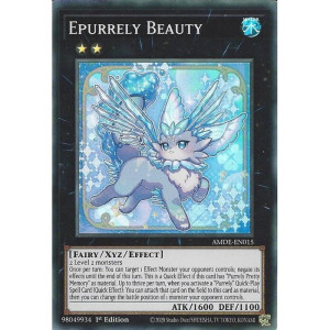 Yu-Gi-Oh TCG AMDE-EN015 SR Epurrely Beauty Amazing Defenders