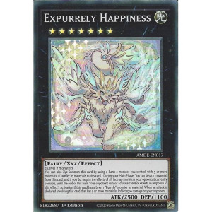 Yu-Gi-Oh TCG AMDE-EN017 SR Expurrely Happiness Amazing Defenders