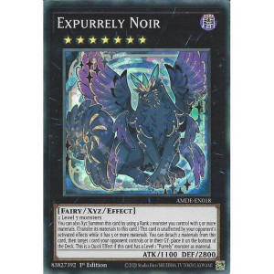 Yu-Gi-Oh TCG AMDE-EN018 SR Expurrely Noir Amazing Defenders