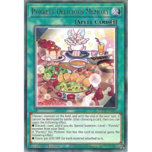 Yu-Gi-Oh TCG AMDE-EN023 R Purrely Delicious Memory Amazing Defenders
