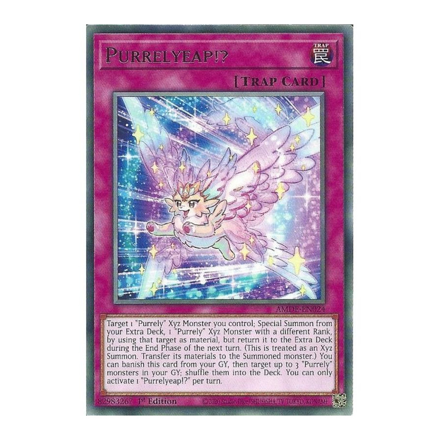 Yu-Gi-Oh TCG AMDE-EN024 R Purrelyeap!? Amazing Defenders