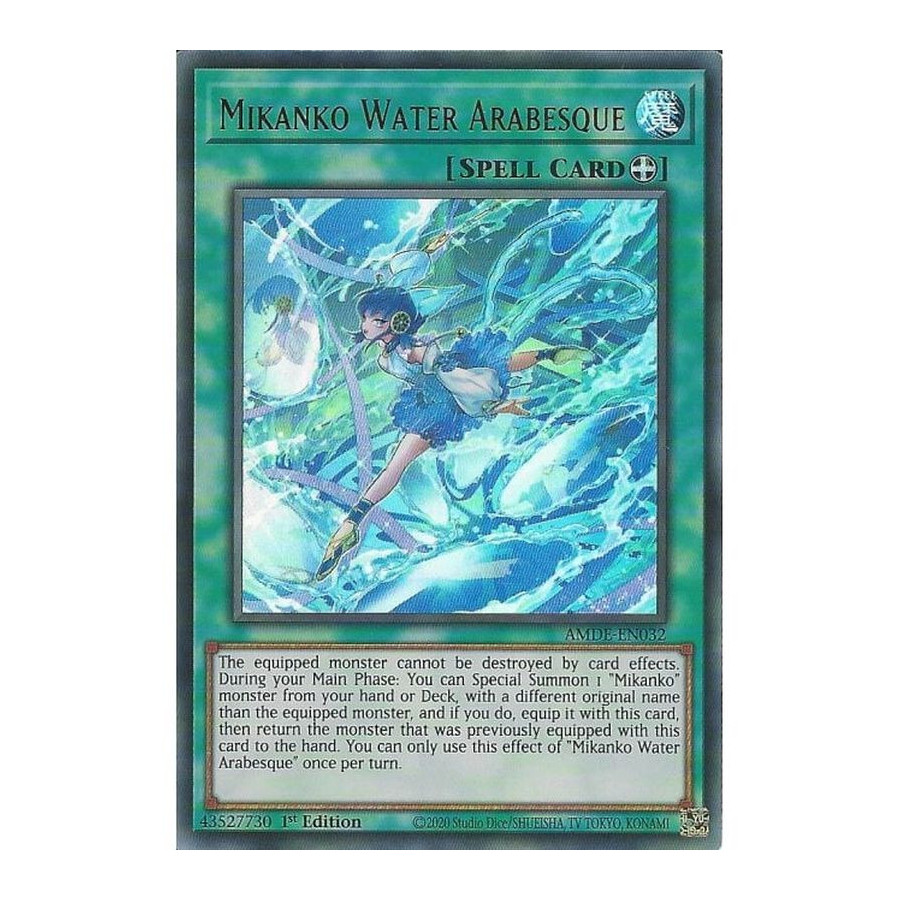 Yu-Gi-Oh TCG AMDE-EN032 UR Mikanko Water Arabesque Amazing Defenders