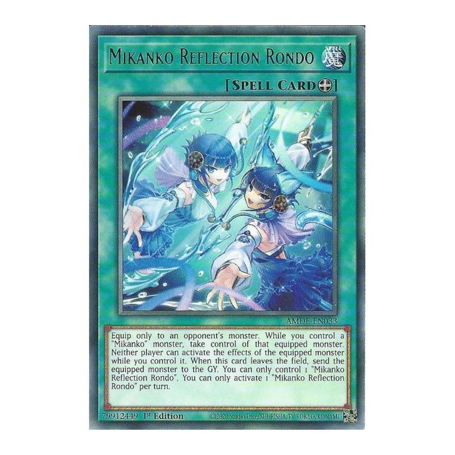 Yu-Gi-Oh TCG AMDE-EN033 R Mikanko Reflection Rondo Amazing Defenders