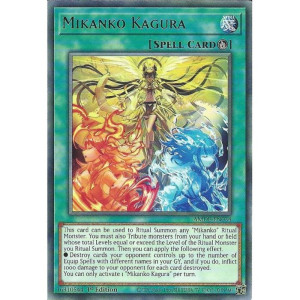 Yu-Gi-Oh TCG AMDE-EN034 R Mikanko Kagura Amazing Defenders