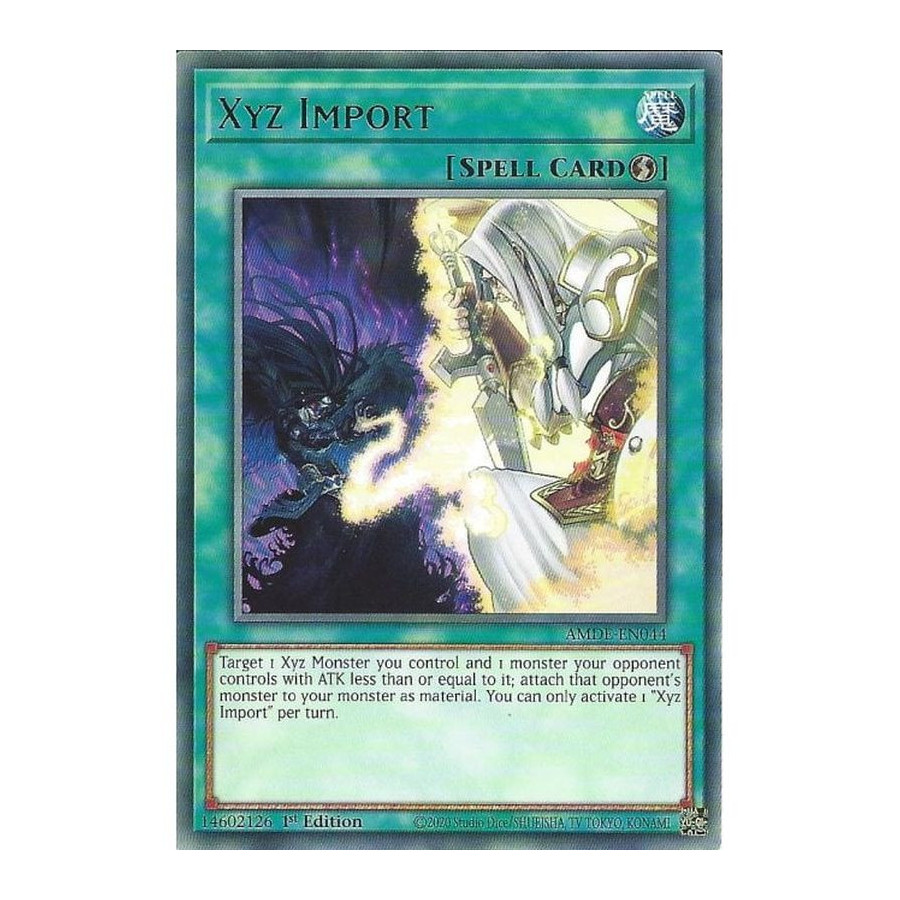 Yu-Gi-Oh TCG AMDE-EN044 R Xyz Import Amazing Defenders