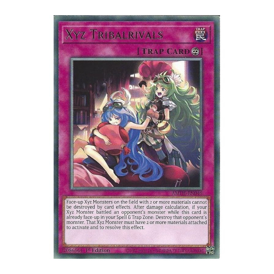 Yu-Gi-Oh TCG AMDE-EN045 R Xyz Tribalrivals Amazing Defenders