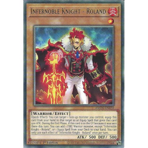 Yu-Gi-Oh TCG AMDE-EN050 R Infernoble Knight - Roland Amazing Defenders