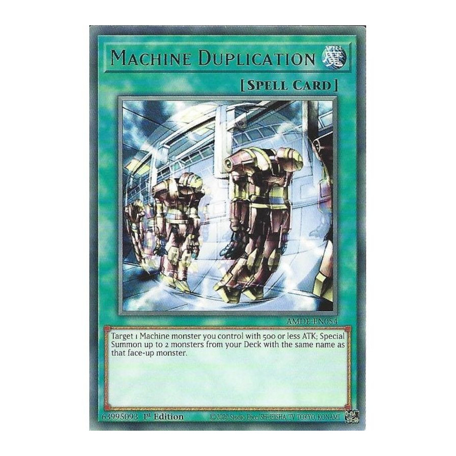 Yu-Gi-Oh TCG AMDE-EN054 R Machine Duplication Amazing Defenders