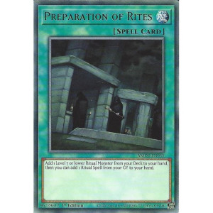 Yu-Gi-Oh TCG AMDE-EN055 R Preparation of Rites Amazing Defenders