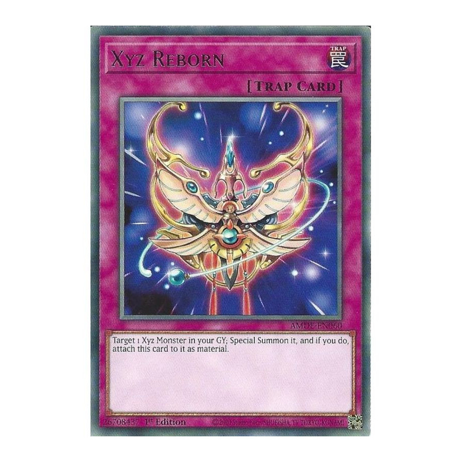 Yu-Gi-Oh TCG AMDE-EN060 R Xyz Reborn Amazing Defenders