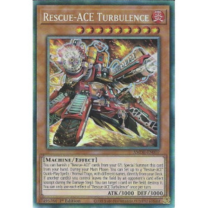 Yu-Gi-Oh TCG AMDE-EN007 CR Rescue-ACE Turbulence Amazing Defenders
