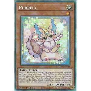 Yu-Gi-Oh TCG AMDE-EN013 CR Purrely Amazing Defenders