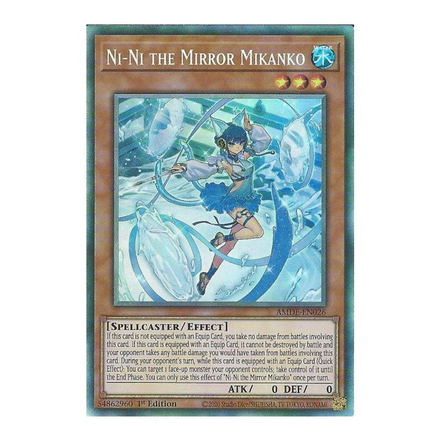 Yu-Gi-Oh TCG AMDE-EN026 CR Ni-Ni the Mirror Mikanko Amazing Defenders