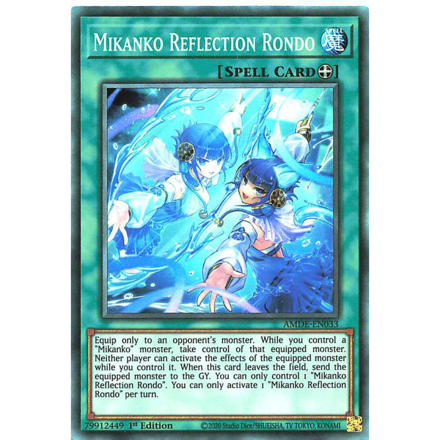 Yu-Gi-Oh TCG AMDE-EN033 CR Mikanko Reflection Rondo Amazing Defenders