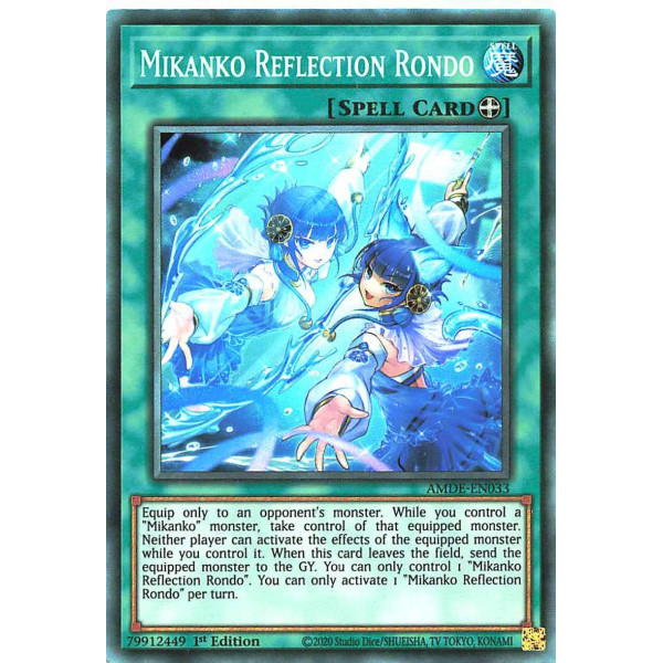 Yu-Gi-Oh TCG AMDE-EN033 CR Mikanko Reflection Rondo Amazing Defenders
