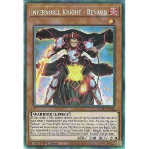 Yu-Gi-Oh TCG AMDE-EN038 CR Infernoble Knight - Renaud Amazing Defenders