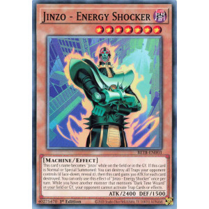 Yu-Gi-Oh TCG BETB-EN003 C Jinzo - Energy Shocker Beyond the Brave