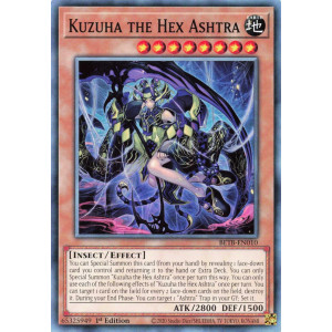 Yu-Gi-Oh TCG BETB-EN010 C Kuzuha the Hex Ashtra Beyond the Brave