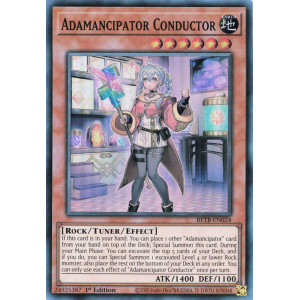 Yu-Gi-Oh TCG BETB-EN024 SR Adamancipator Conductor Beyond the Brave