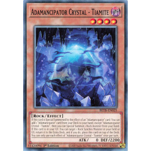 Yu-Gi-Oh TCG BETB-EN025 C Adamancipator Crystal - Tiamite Beyond the Brave
