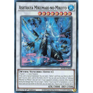 Yu-Gi-Oh TCG BETB-EN040 SR Ashtraya Mikumari-no-Mikoto Beyond the Brave