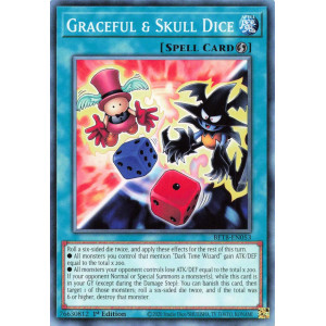 Yu-Gi-Oh TCG BETB-EN053 C Graceful & Skull Dice Beyond the Brave
