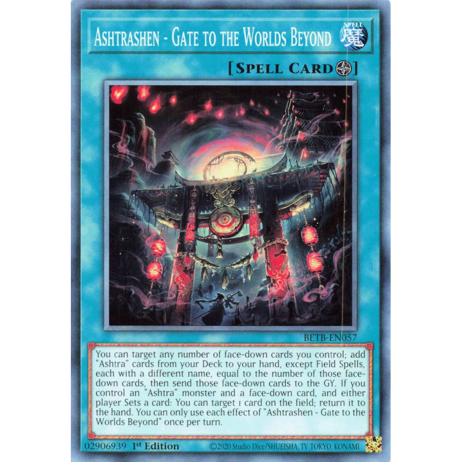 Yu-Gi-Oh TCG BETB-EN057 C Ashtrashen - Gate to the Worlds Beyond Beyond the Brave