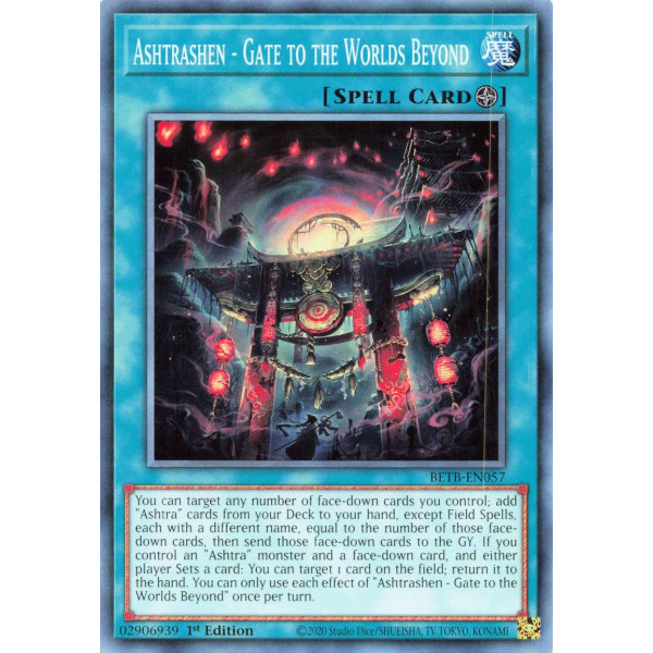 Yu-Gi-Oh TCG BETB-EN057 C Ashtrashen - Gate to the Worlds Beyond Beyond the Brave