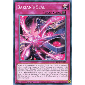 Yu-Gi-Oh TCG BETB-EN072 C Barian's Seal Beyond the Brave