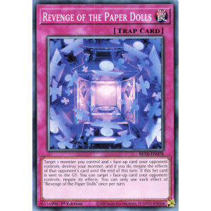 Yu-Gi-Oh TCG BETB-EN078 C Revenge of the Paper Dolls Beyond the Brave