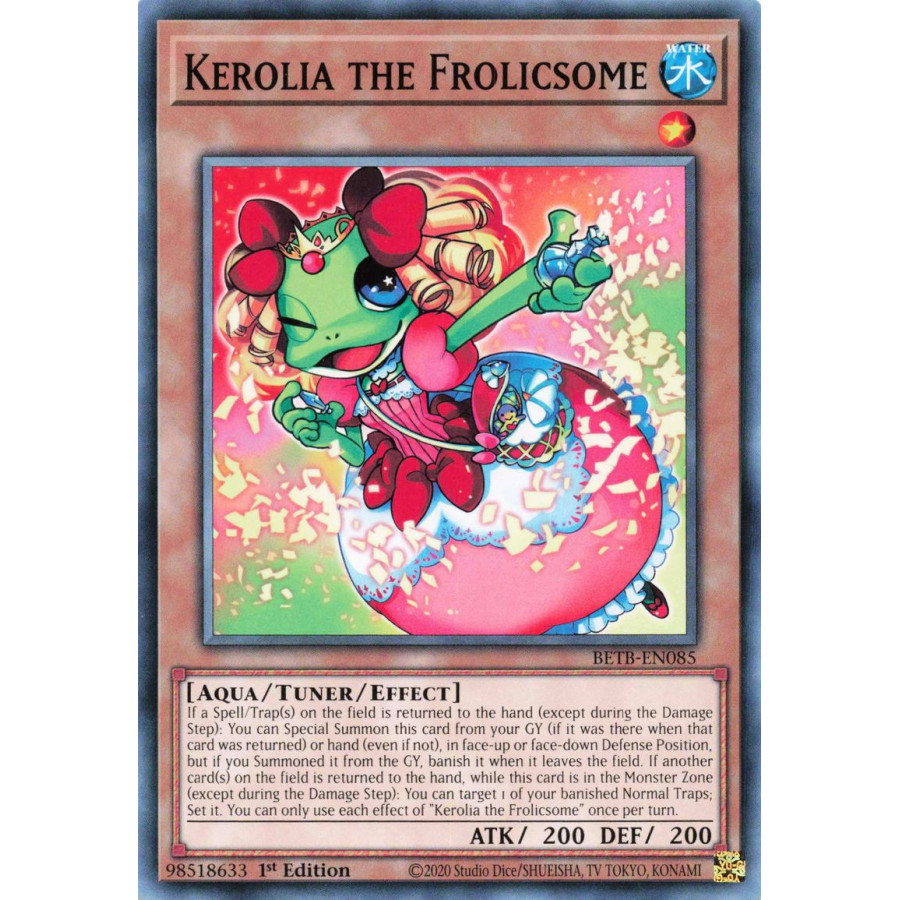 Yu-Gi-Oh TCG BETB-EN085 C Kerolia the Frolicsome Beyond the Brave