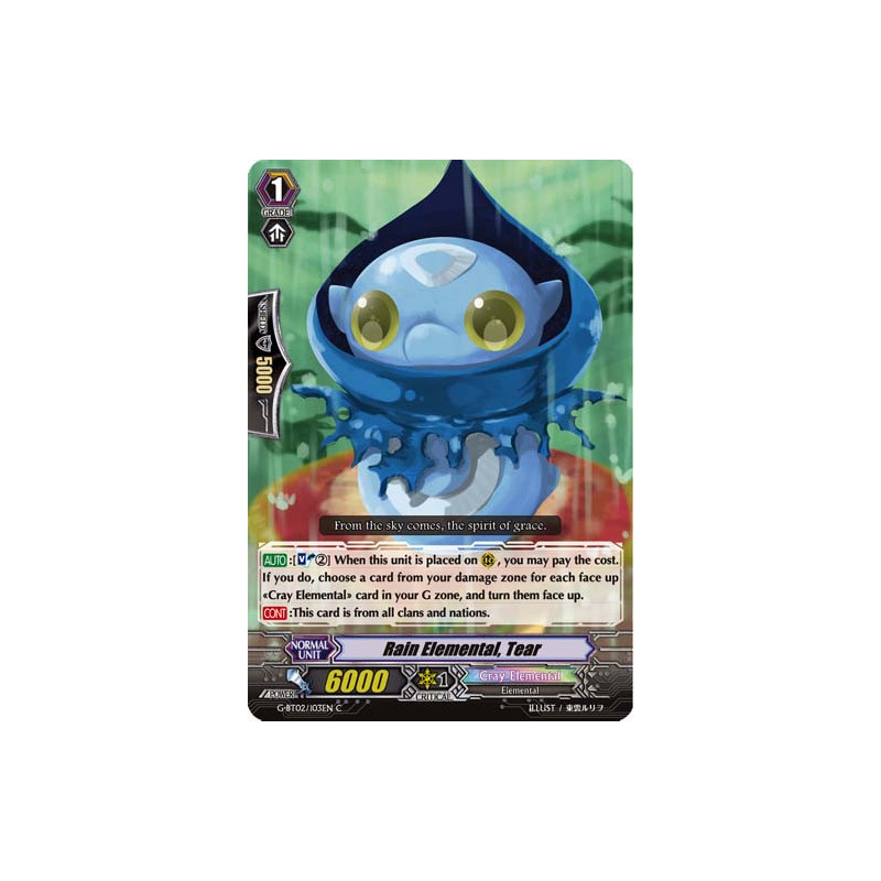 Vanguard_TCG_card_G-BT02_103EN_C_Rain_Elemental_Tear_Soaring_Ascent_of_Gale_Blossom