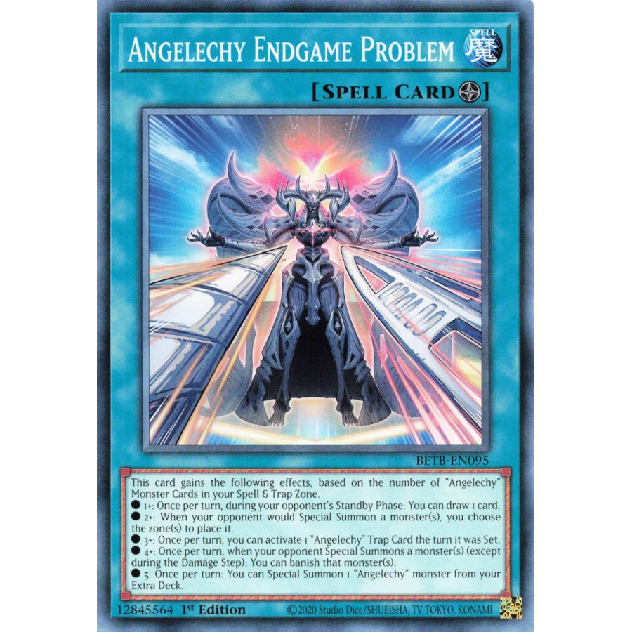 Yu-Gi-Oh TCG BETB-EN095 C Angelechy Endgame Problem Beyond the Brave