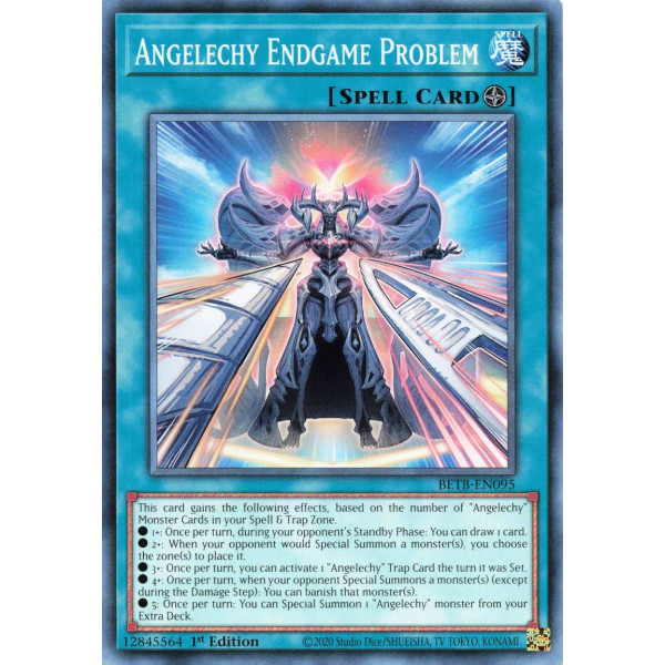 Yu-Gi-Oh TCG BETB-EN095 C Angelechy Endgame Problem Beyond the Brave