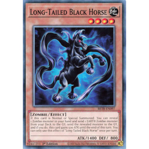 Yu-Gi-Oh TCG BETB-EN097 C Long-Tailed Black Horse Beyond the Brave