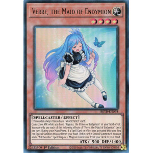 Yu-Gi-Oh TCG BETB-EN098 UR Verre, the Maid of Endymion Beyond the Brave