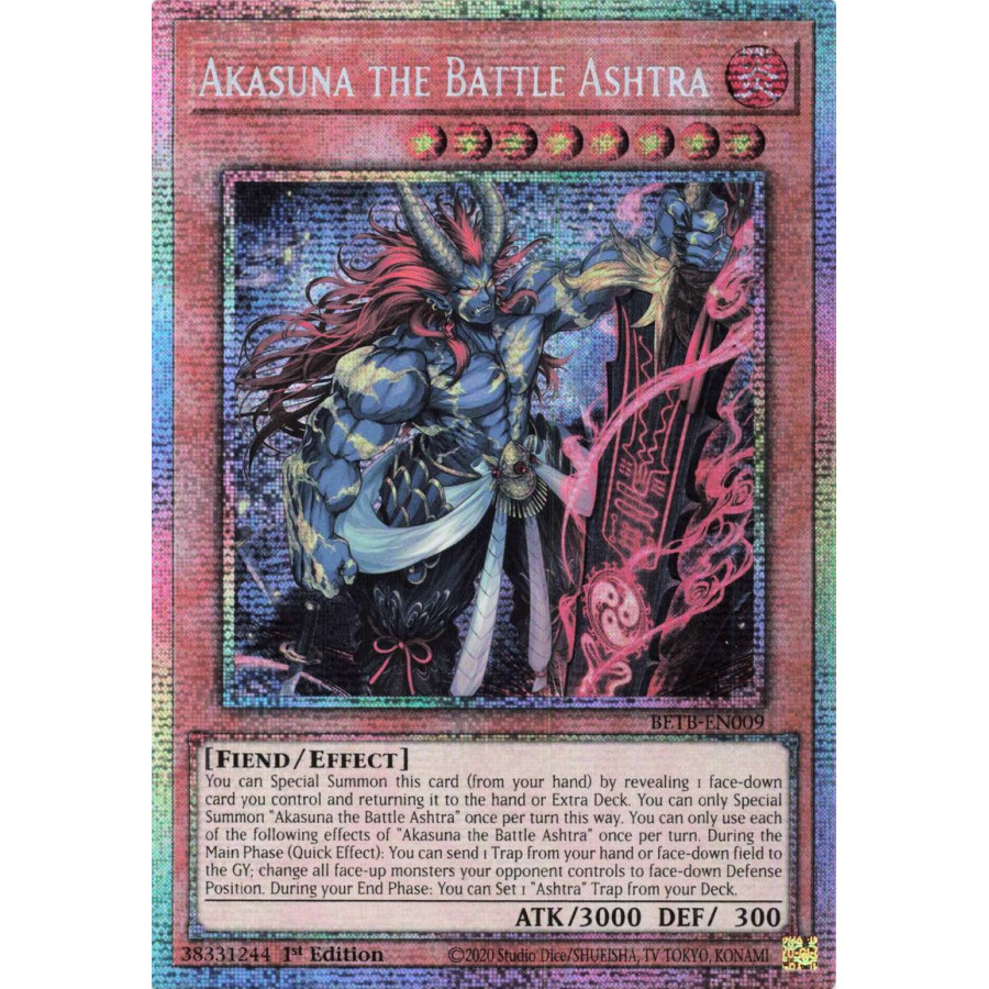 Yu-Gi-Oh TCG BETB-EN009 STAR Akasuna the Battle Ashtra Beyond the Brave