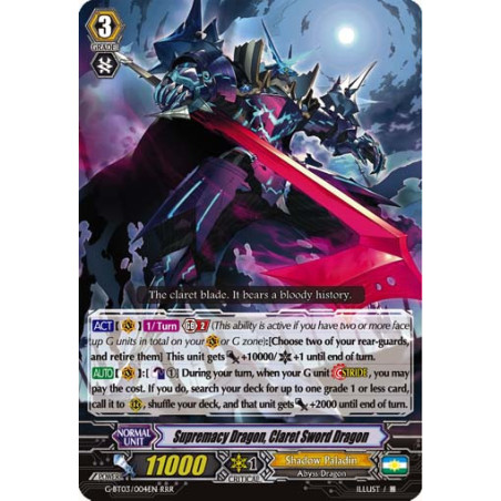 Vanguard_TCG_card_G-BT03_004EN_RRR_Supremacy_Dragon_Claret_Sword_Dragon_Sovereign_Star_Dragon