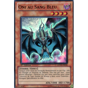Yu-Gi-Oh TCG GENF-FR034 SR Oni au Sang Bleu La Force des Générations