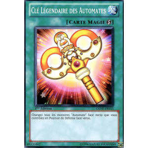 Yu-Gi-Oh TCG GENF-FR053 C Clé Légendaire des Automates La Force des Générations