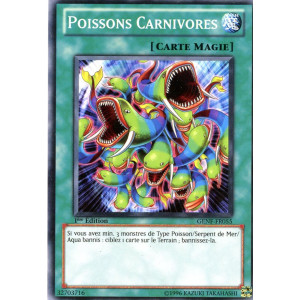 Yu-Gi-Oh TCG GENF-FR055 C Poissons Carnivores La Force des Générations